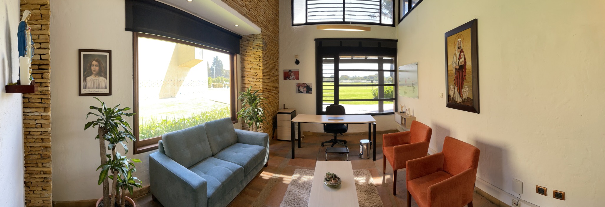 Ambiente de escucha de Agnus Center